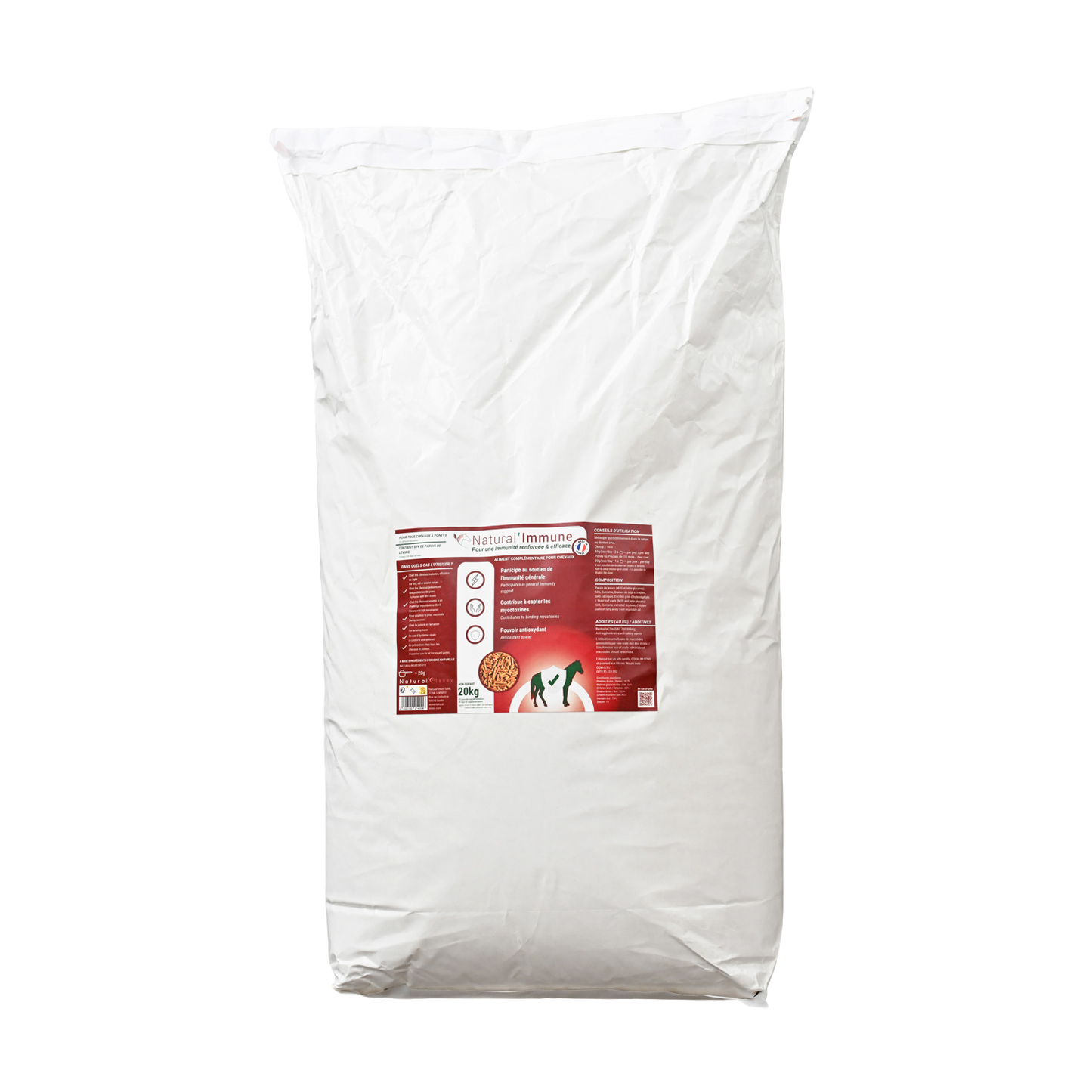 Natural'Immune Natural Innov – Complément Immunité Naturel en Granulés pour Chevaux