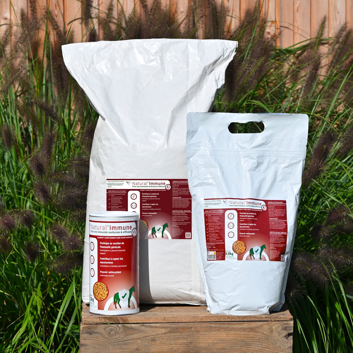 Natural'Immune Natural Innov – Complément Immunité Naturel en Granulés pour Chevaux