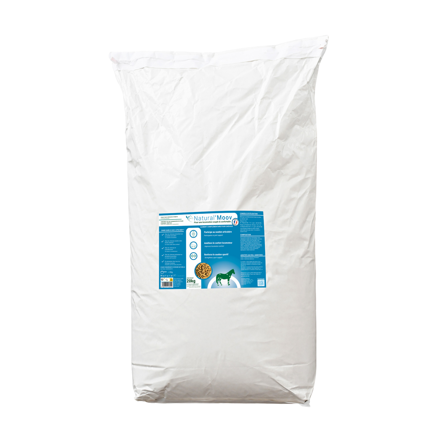 Natural'Moov Natural Innov – Complément Confort Articulaire en Granulés pour Chevaux