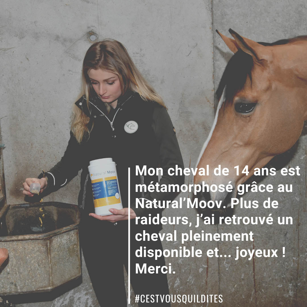Natural'Moov Natural Innov – Complément Confort Articulaire en Granulés pour Chevaux