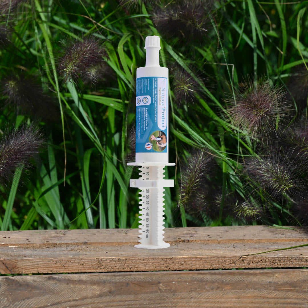 Natural'Protect Natural Innov – Complexe d’Huiles Naturelles Anti-Parasites Intestinaux pour Chevaux