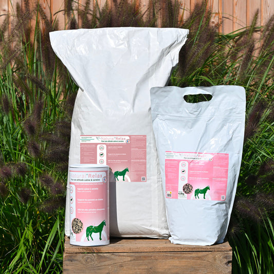 Natural’Relax Natural Innov – Complément Apaisant Cheval & Jument en Chaleur