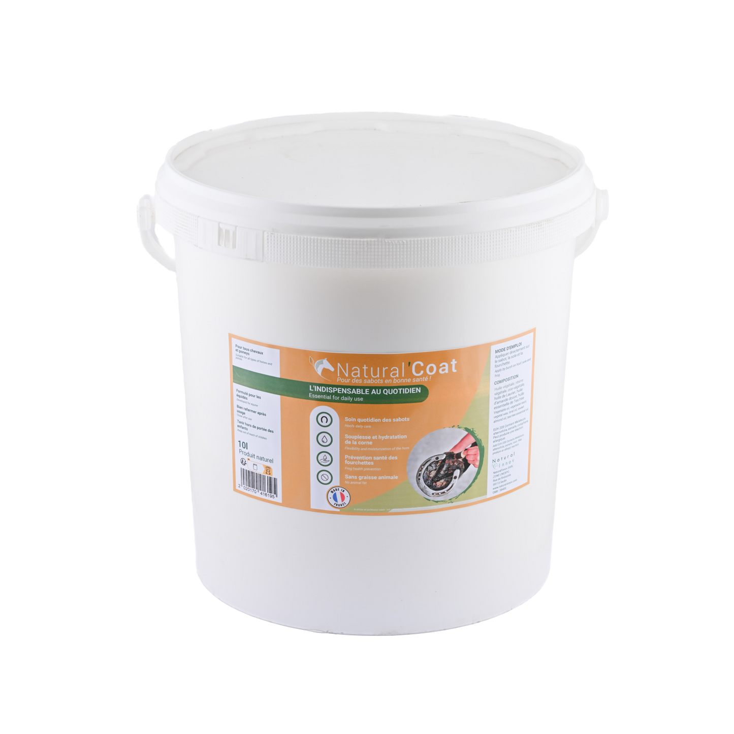 Natural’Coat Natural Innov – Onguent Incolore Soin Quotidien Sabots Cheval