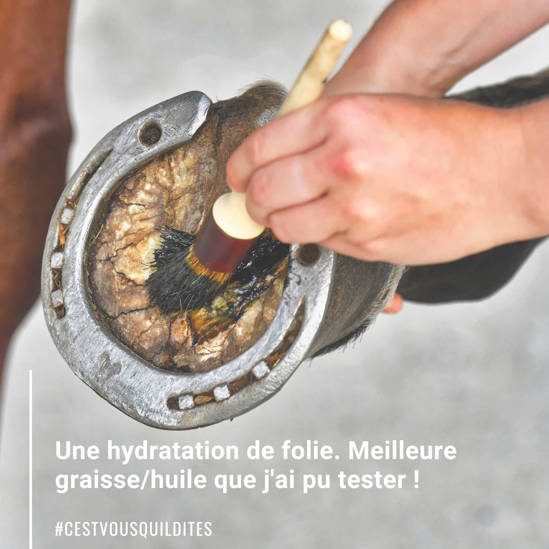 Natural’Coat Natural Innov – Onguent Noir Soin Sabots Cheval Haute Qualité