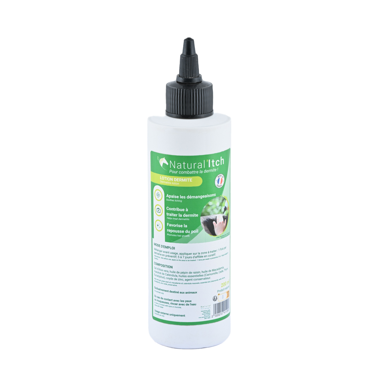 Natural’Itch Natural Innov – Lotion Anti-Démangeaisons & Dermite Cheval