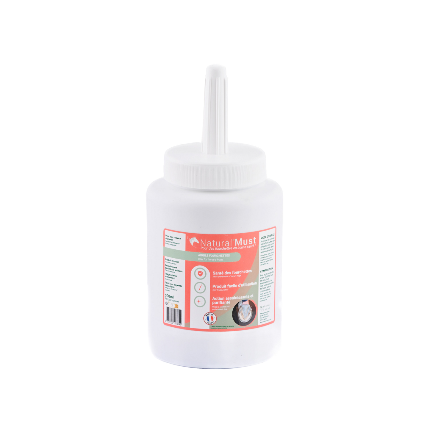 Natural’Must Natural Innov – Cataplasme Argile et Huiles Sabots Cheval