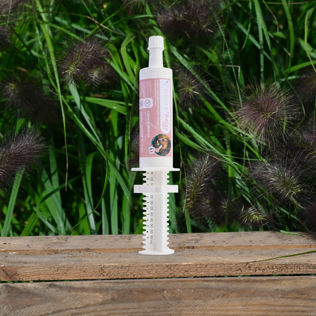 Natural’Relax FLASH Natural Innov – Complément Anti-Stress en Pâte pour Chevaux
