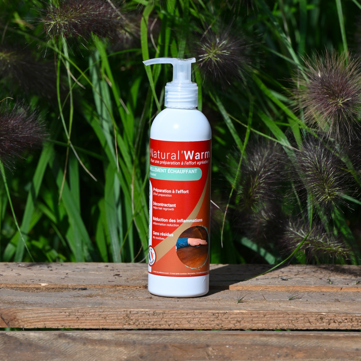 Natural’Warm Natural Innov – Gel Chauffant Bio Cheval Préparation et Récupération Musculaire