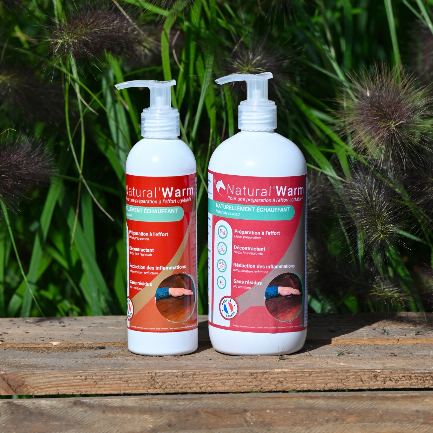 Natural’Warm Natural Innov – Gel Chauffant Bio Cheval Préparation et Récupération Musculaire