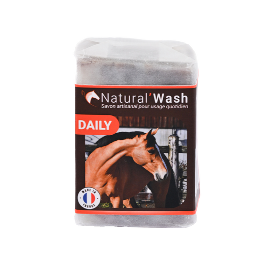Natural’Wash Natural Innov – Savon Artisanal Bio pour Chevaux Daily & Sensitive