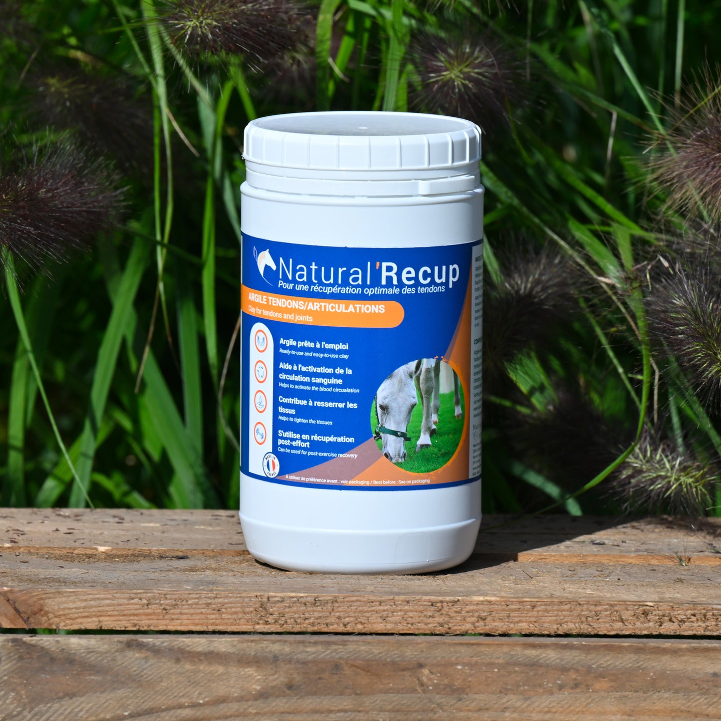 Natural’Recup Natural Innov – Argile Verte Cheval Récupération Tendons et Articulations