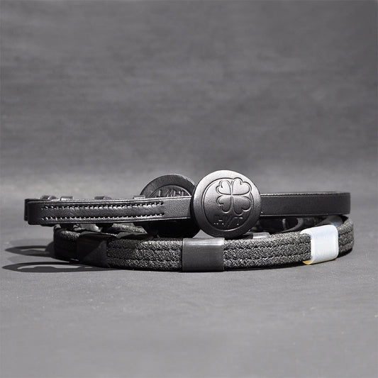 Rênes Adjust cuir avec grip – fabrication française – In horse we trust