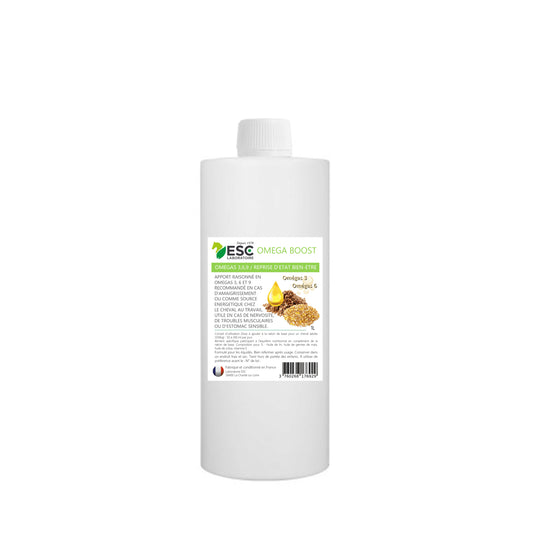 Oméga Boost cheval – État & équilibre Oméga 3-6 | ESC