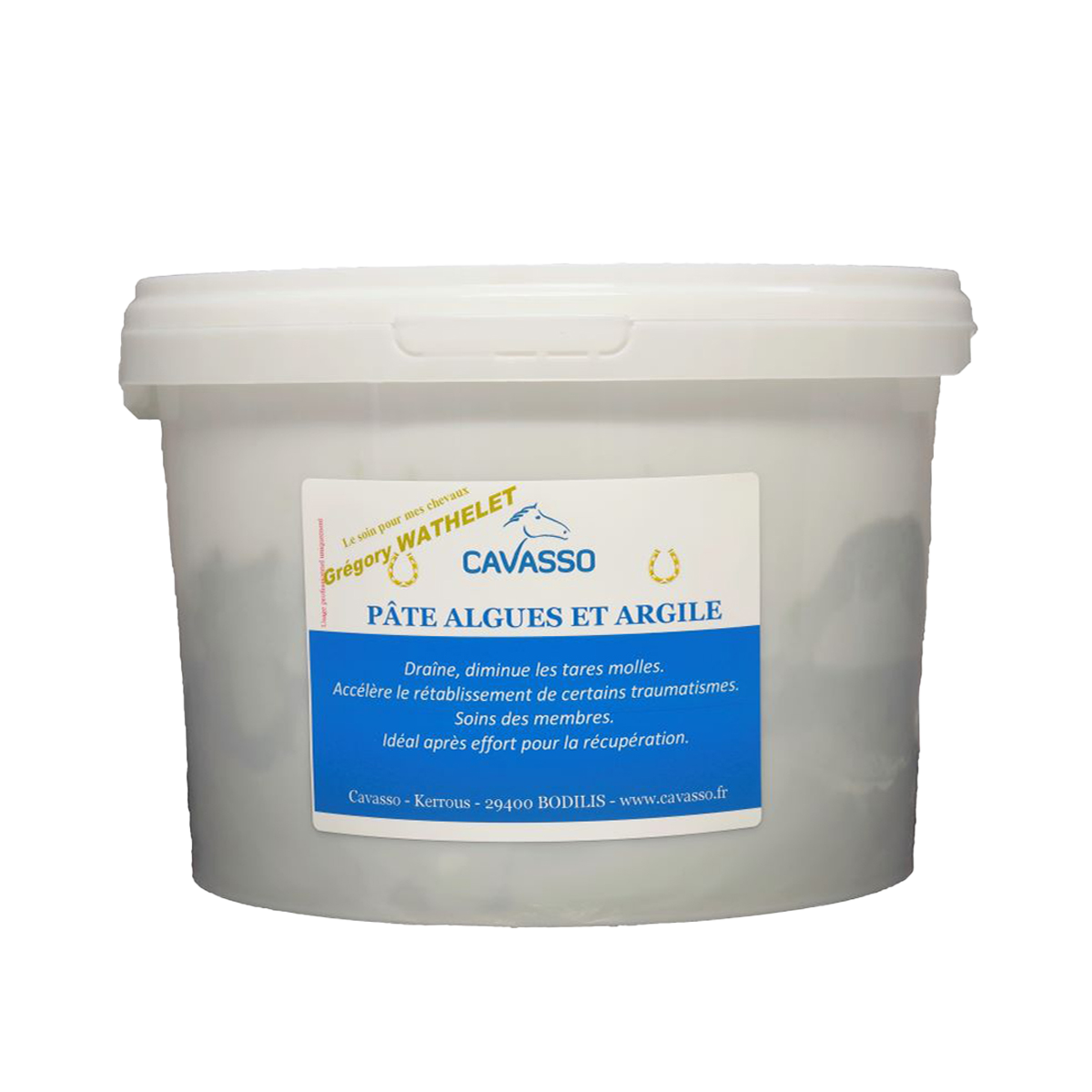 Pâte Algues Argile Cavasso – Drainage & Récupération Cheval