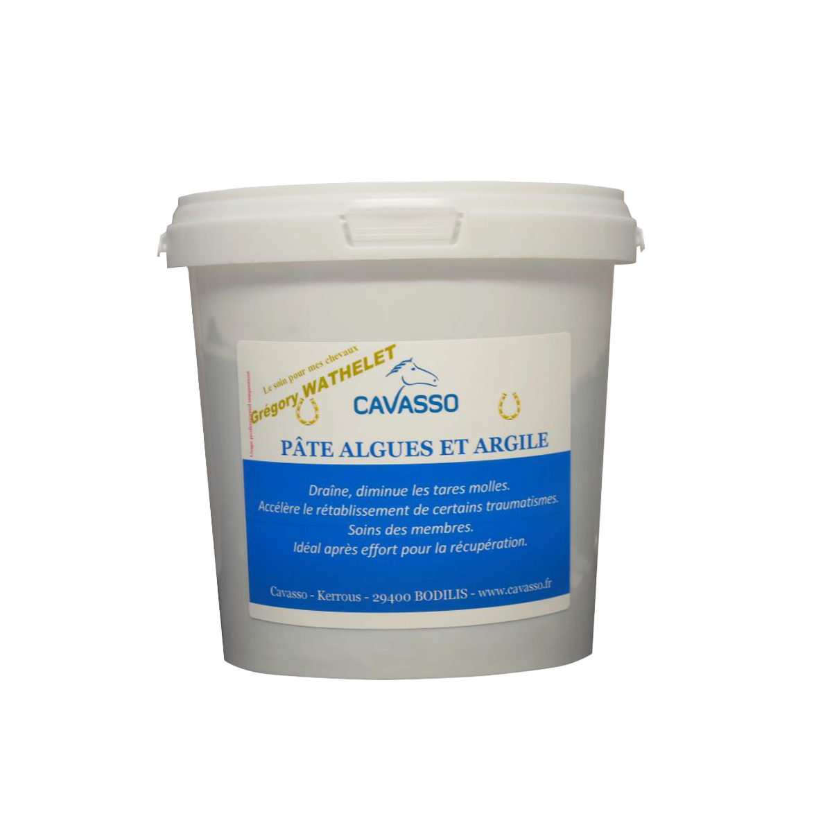 Pâte Algues Argile Cavasso – Drainage & Récupération Cheval
