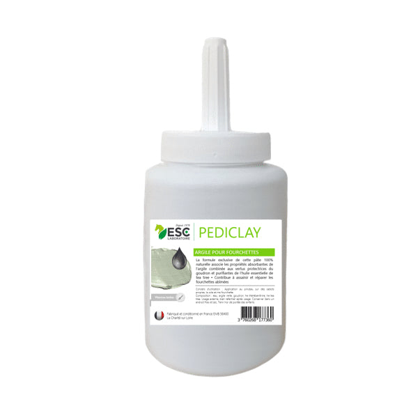 Pediclay Argile réparatrice pour fourchettes – Soin purifiant et protecteur - ESC