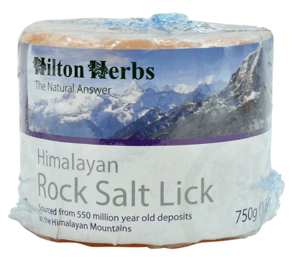 Pierre à sel de l’Himalaya rose pour chevaux – Minéraux naturels & oligoéléments essentiels - Hilton Herbs