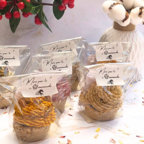 Cupcakebio Respiration – Friandise cheval pomme & thym bio - Equinatbio