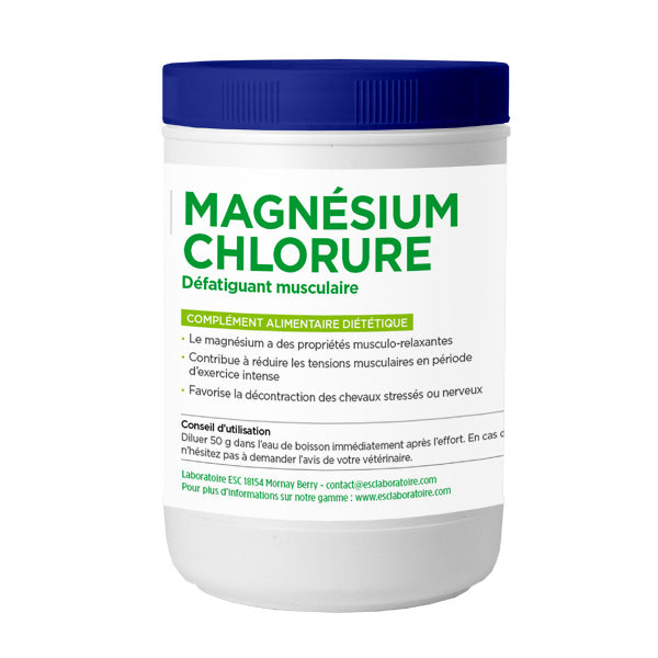 Magnésium Chlorure cheval – Décontraction, récupération & gestion du stress - ESC