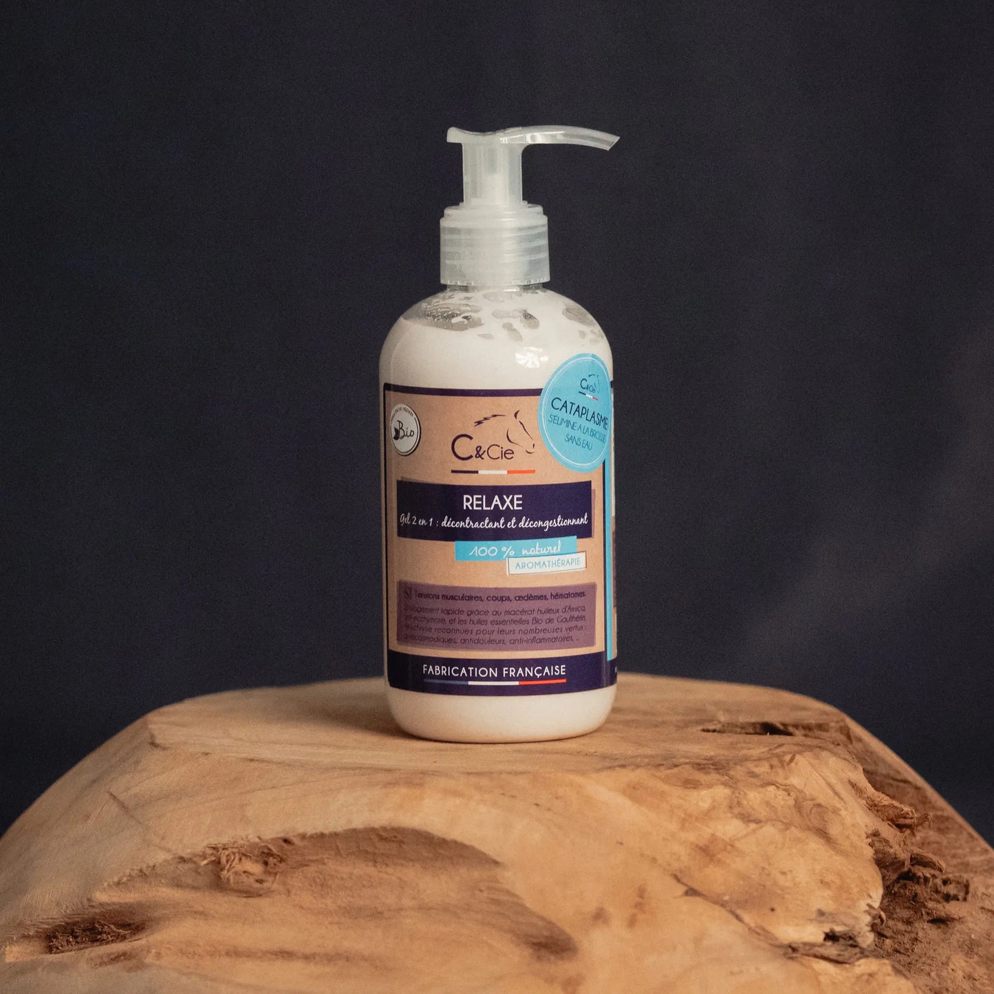 Relaxe Cataplasme C&cie – Argile à l’Arnica Décontractante pour Chevaux