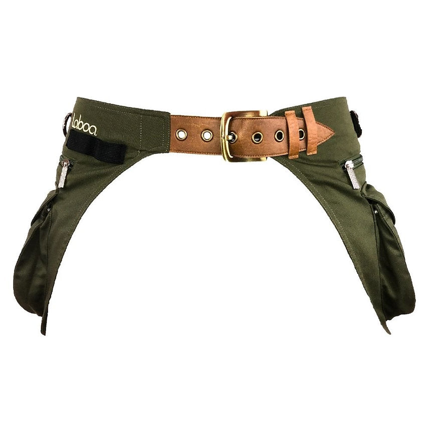 Sac Ceinture EDUC+ DOUBLE 5 Poches Laboa – Pratique pour Éducation Chiens & Chevaux