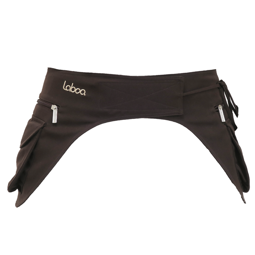 Sac Ceinture CLASSIK DOUBLE 5 poches Laboa – Grande capacité pour équitation, randonnée & sports outdoor