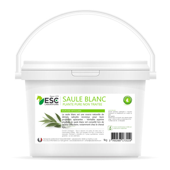 Saule Blanc – Plante Pure pour Souplesse et Raideurs Articulaires Cheval - ESC