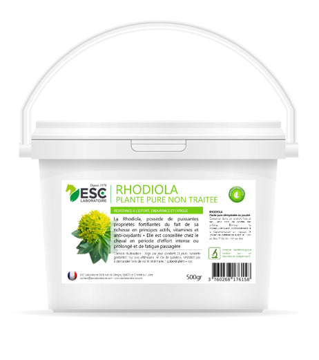Rhodiola 100% Pur – Résistance & endurance cheval contre la fatigue - ESC