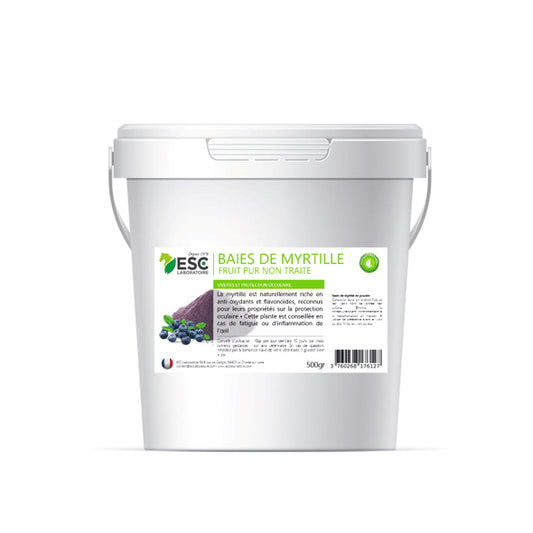 Baies de Myrtille en poudre pour chevaux – Protection oculaire et fatigue visuelle - ESC