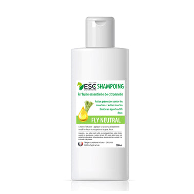 Shampoing Fly Neutral cheval – Protection insectes naturelle | ESC Laboratoire