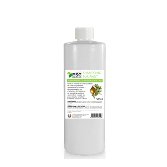 Shampoing Cheval Purifiant ESC – Anti Démangeaisons à l’Huile de Cade