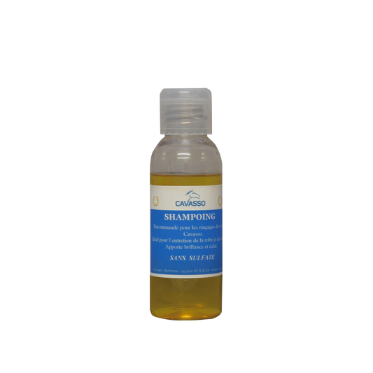 Shampoing aux Actifs Marins Cavasso – Nettoyage Doux & Reminéralisant pour Chevaux