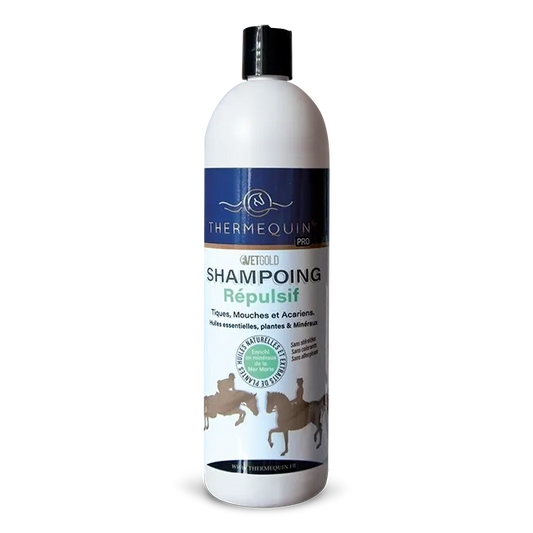 Shampoing répulsif naturel anti-tiques mouches et taons | Thermequin