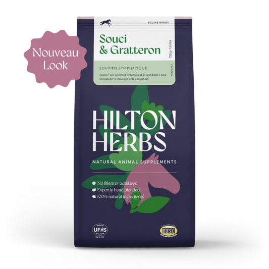 Souci & Gratteron – Soutien naturel du système lymphatique chez le cheval - Hilton Herbs