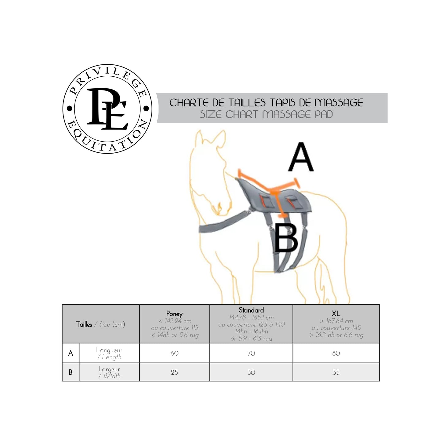 Tapis de Massage Equilibrium – Relaxation et récupération cheval