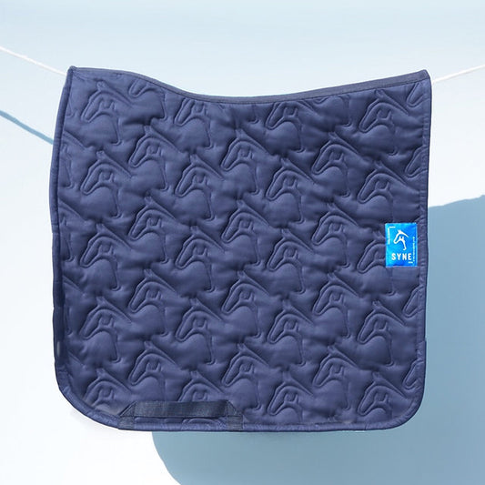 Tapis Syne Marine – Tissu Up-cyclé, Rembourrage Ouate & Maille 3D Respirante