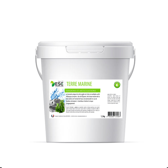 Terre Marine cheval – Argile minérale enrichie pour récupération musculaire et bien-être - ESC