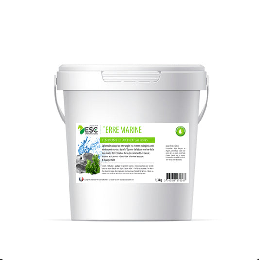 Terre Marine cheval – Argile minérale enrichie pour récupération musculaire et bien-être - ESC