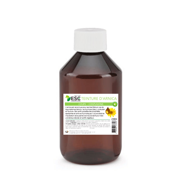 Teinture d’Arnica cheval – Soin naturel contre coups et contusions | ESC