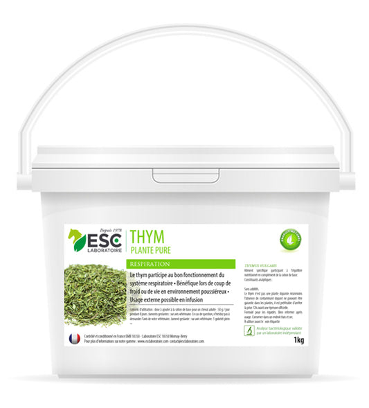 Thym cheval – Plante pure respiration et confort bronches – ESC