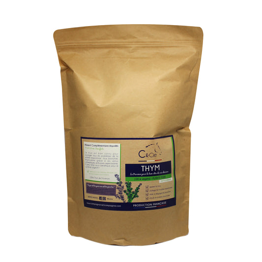Thym de Provence C&cie – Remède Naturel Toux & Voies Respiratoires Cheval