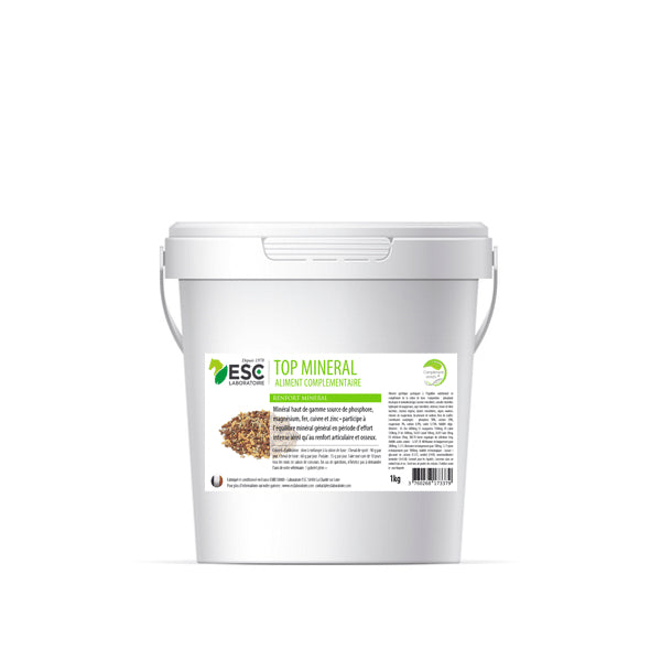 Top Mineral – Complément minéral cheval pour fatigue et effort intense - ESC