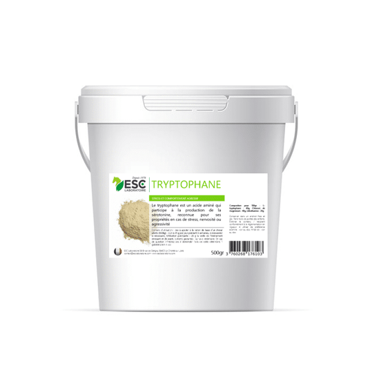 Tryptophane + cheval – Gestion stress & tempérament chaud
