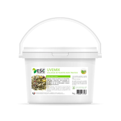 Uvemix Mélange de plantes pour chevaux – Protection et santé oculaire naturelle - ESC