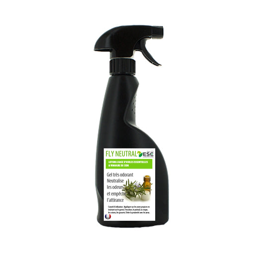 Fly Neutral Spray cheval – Lotion naturelle anti-insectes aux huiles essentielles | ESC Laboratoire