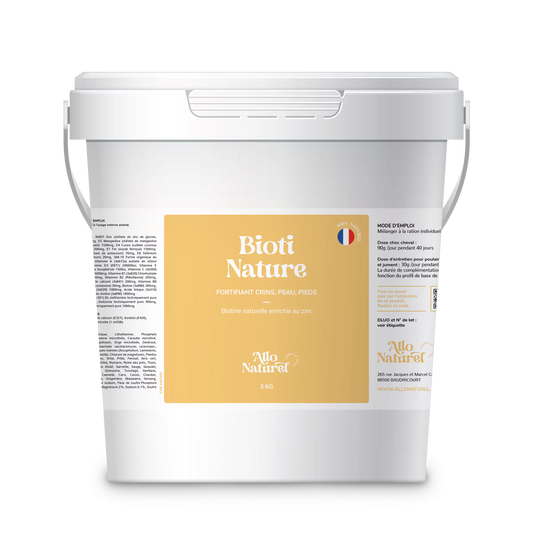 Bioti Nature Fortifiant Crins, Peau & Pieds Cheval | Allo Naturel