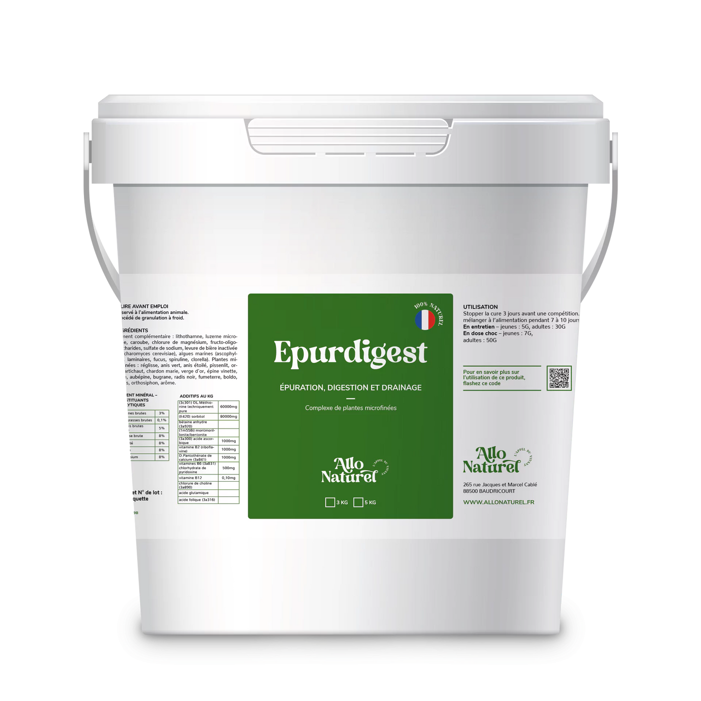 Epurdigest Soin Digestion & Drainage Cheval | Allo Naturel