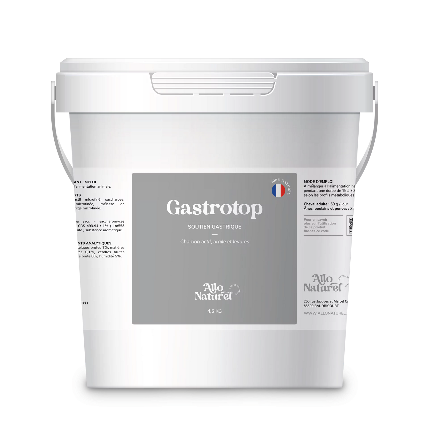 Gastrotop Soutien Gastrique Cheval | Complément Naturel Allo Naturel