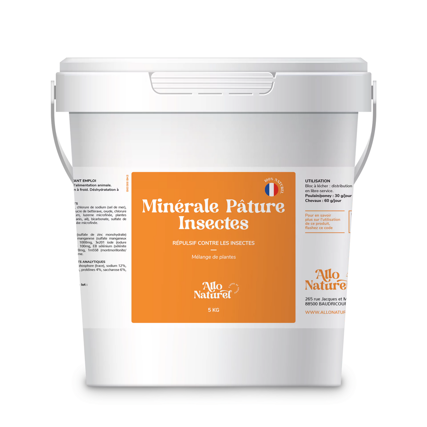 Minérale Pâture Insectes - Répulsif Naturel Insectes | Allo Naturel