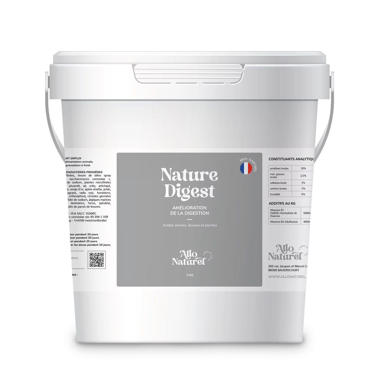 Nature Digest Complément Chevaux | Booster Flore Intestinale | Allo Naturel